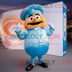 Disfraz de mascota Sky Blue...