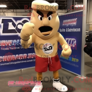 Costume mascotte de gant de...