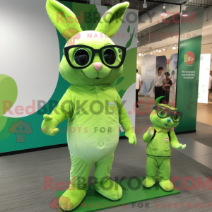Lime Green Wild Rabbit...