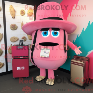 Pink Tacos maskot kostume...