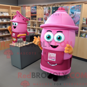 Pink Tacos Maskottchen...