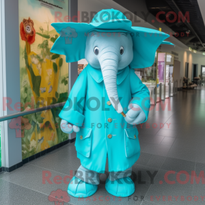 Turquoise olifant...