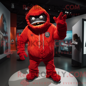 Costume mascotte du monstre...
