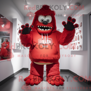 Costume mascotte du monstre...