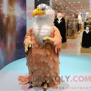 Peach Bald Eagle...