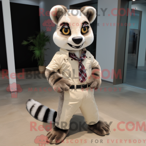 Disfraz de mascota Civet...