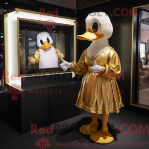 Disfraz de mascota Gold...
