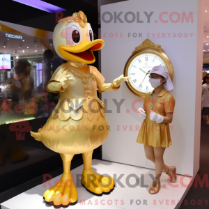 Costume de mascotte d oies...
