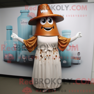 Rust Bottle Of Milk maskot...