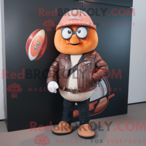 Peach Rugby Ball...