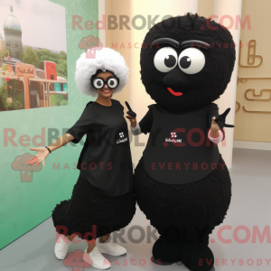 Black Falafel mascot...