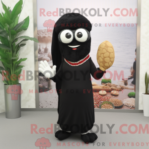 Black Falafel mascot...