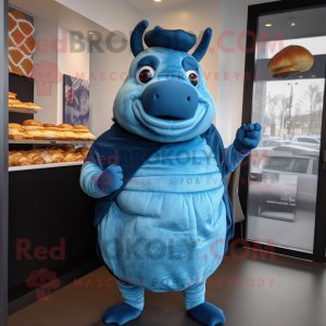 Blue Beef Wellington maskot...