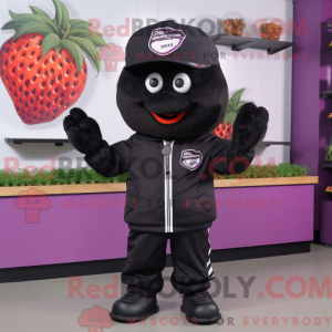 Mascotte de Framboise noire...