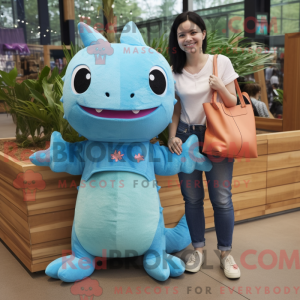Disfraz de mascota Cyan...