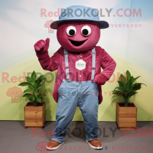 Personaggio mascotte Maroon...