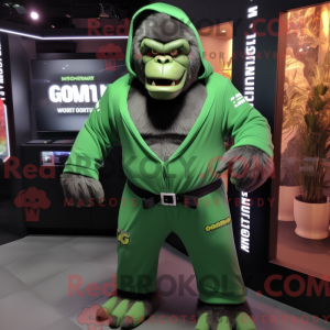 Groene gorilla...