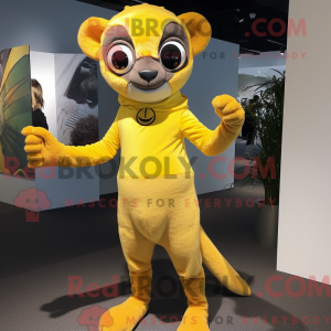 Disfraz de mascota Lemur...