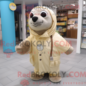 Figura de máscara de selo...