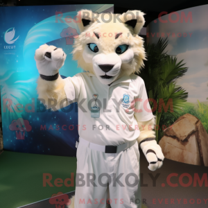 Costume mascotte de Lynx...