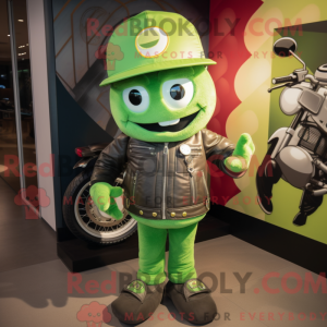 Green Candy mascottekostuum...