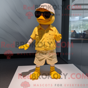 Yellow Gosling mascot...
