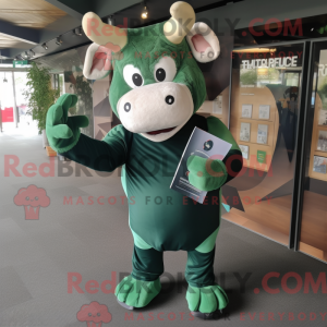 Forest Green Bull maskot...