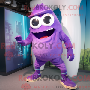 Postava maskota Purple...