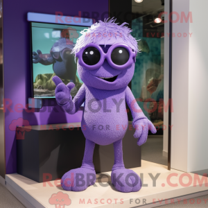 Postava maskota Purple...