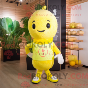 Costume de mascotte de riz...