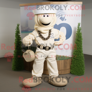Costume de mascotte de fer...