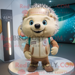Personaggio mascotte riccio...