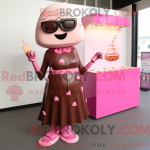 Postava maskota Pink...