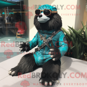 Personaggio mascotte orso...