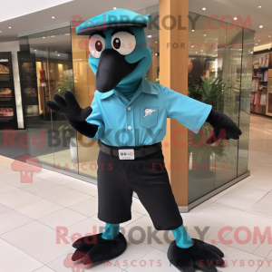 Disfraz de mascota Teal...