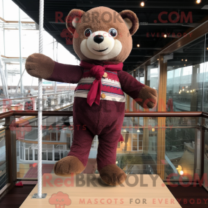Personaggio mascotte Maroon...
