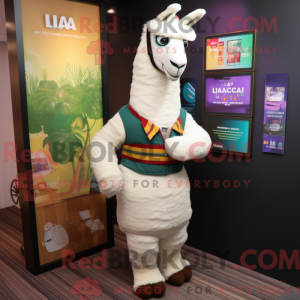 Lama-mascottekostuum...