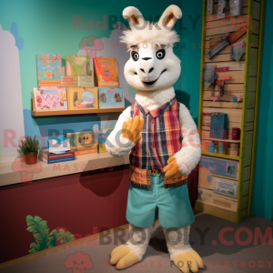 Llama mascot costume...