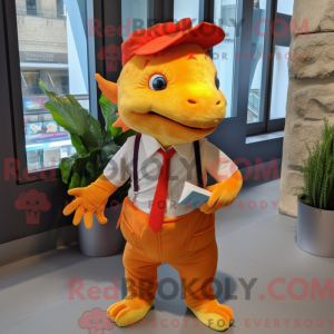 Costume mascotte d Axolotls...