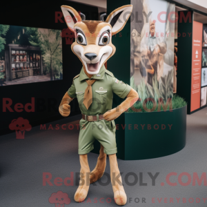 Costume mascotte de Gazelle...