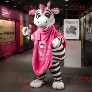 Costume mascotte de zèbre...