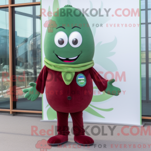 Maskotdraktfigurat Maroon...