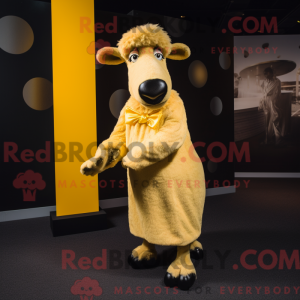 Máscara Gold Suffolk Sheep...
