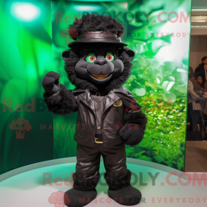 Maskotdraktfigur Black...