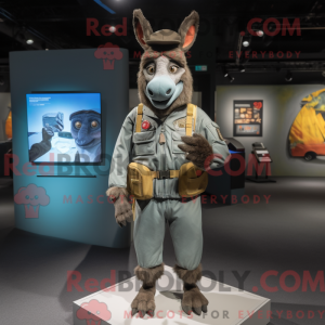 Donkey mascot costume...