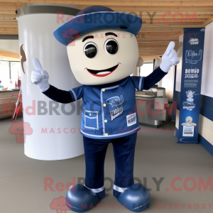 Navy Bbq Ribs maskot...