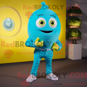 Postava maskota Cyan Lemon...