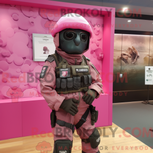 Disfraz de mascota Pink...