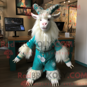 Angora turca geit máscara...