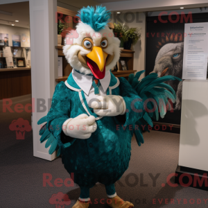 Blågrønn Rooster...